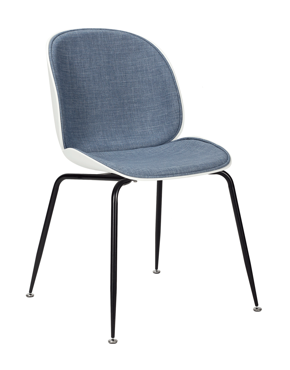 Silla tapizada de diseño Beet