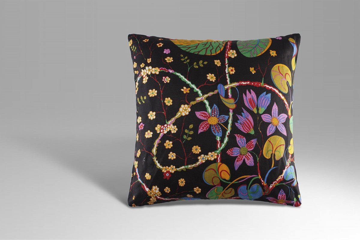 Cojín diseño floral