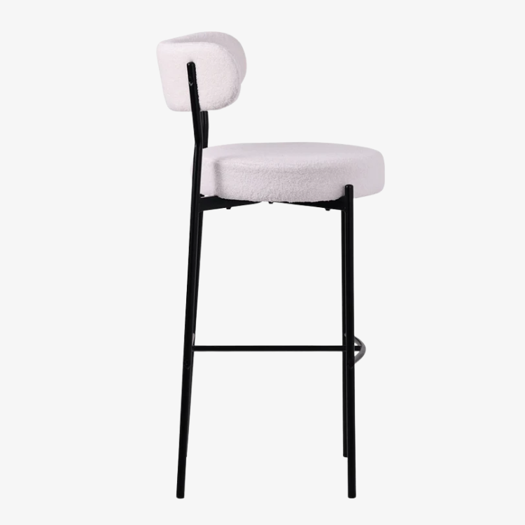 Tabouret nordique Matis boucle 75cm