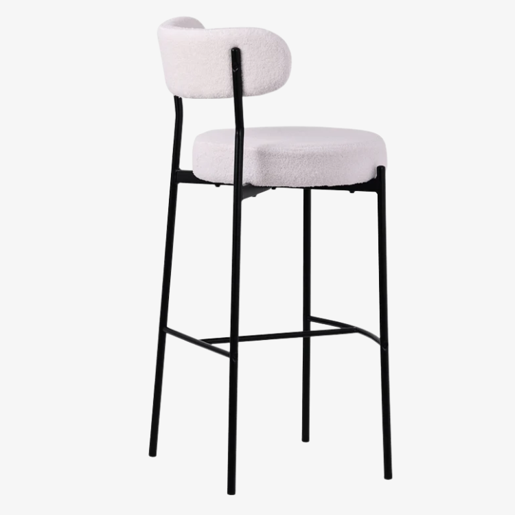 Tabouret nordique Matis boucle 75cm
