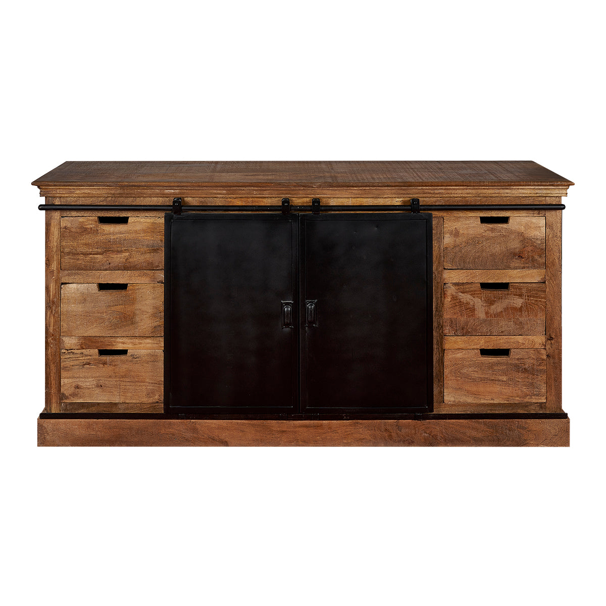 Aparador industrial madera y metal Melibea