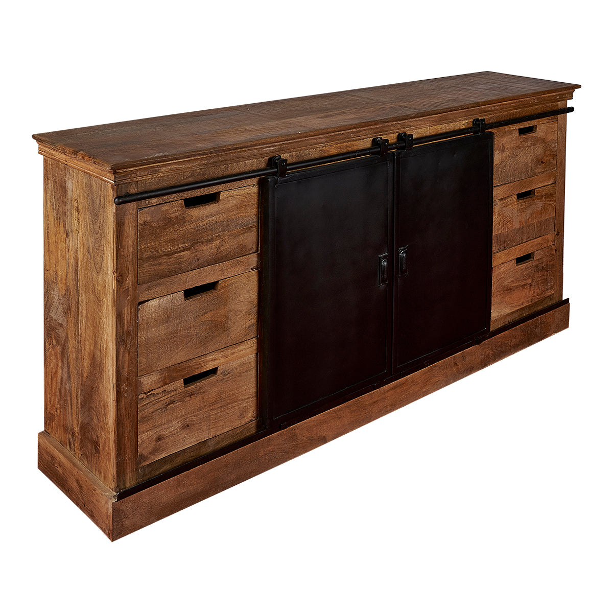 Aparador industrial madera y metal Melibea