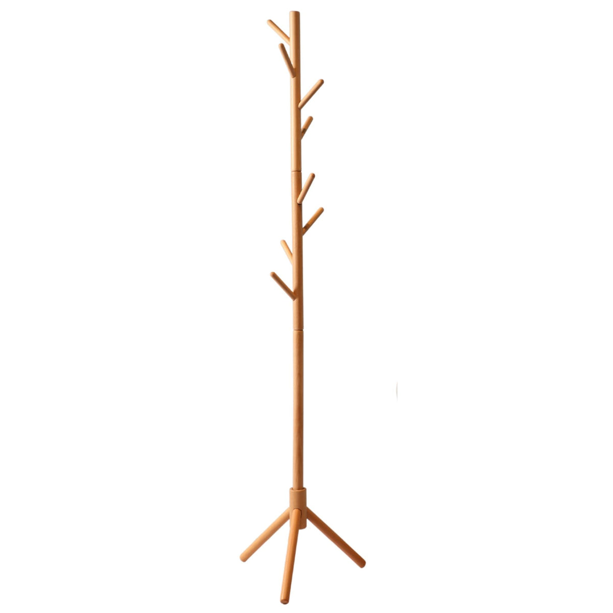 Porte-manteau en bois de hêtre Nox