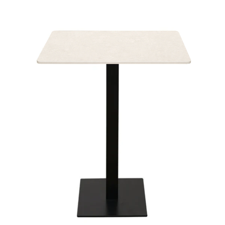Mesa bar alta piedra sinterizada Lisboa 70x70