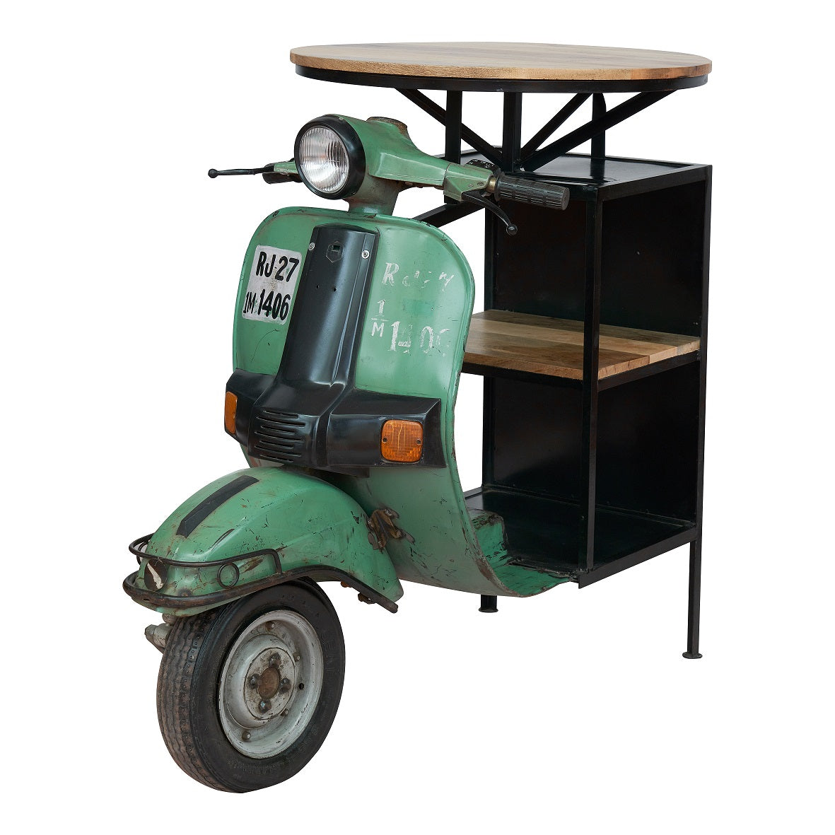 Table haute de bar scooter vintage