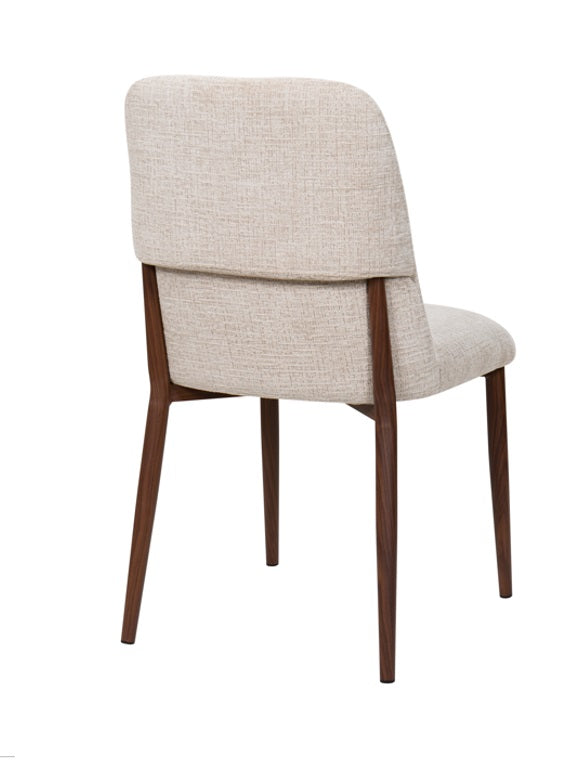 Silla de comedor nórdica Toulouse beige