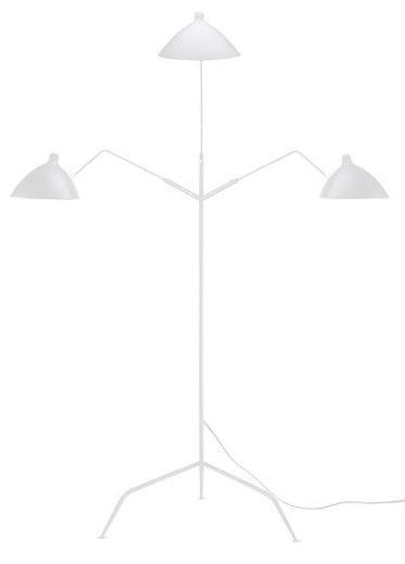Lámpara de pie diseño Sergi triple - Vintahome