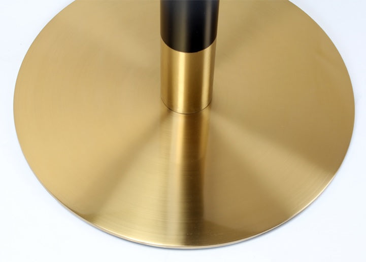 Base de mesa Inox-Titaneo oro negro 60 cm