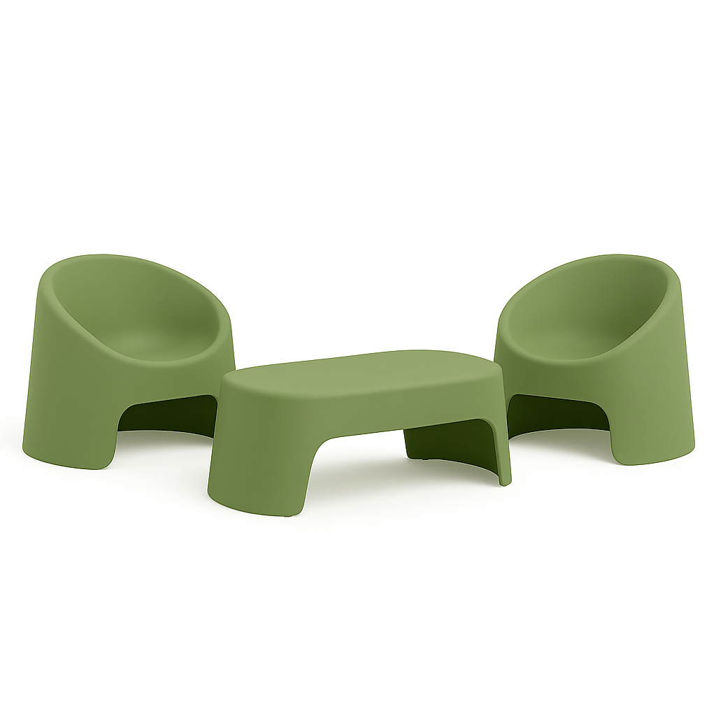 Conjunto de jardín Circle polipropileno - Vintahome
