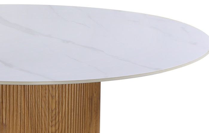Mesa de comedor redonda Ø120 MAURICIO