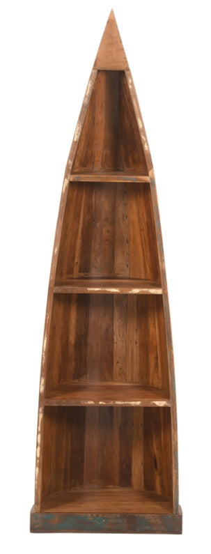 Estantería barca de madera de mango Bally