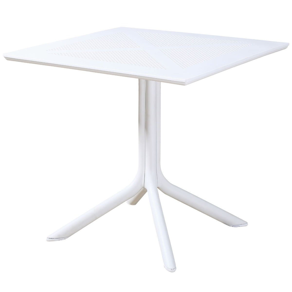 Mesa de jardin polipropileno blanca Julz