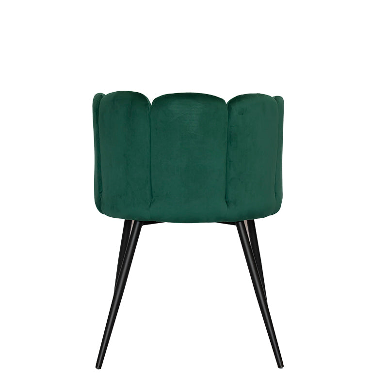 Chaise de salle à manger en velours Soul