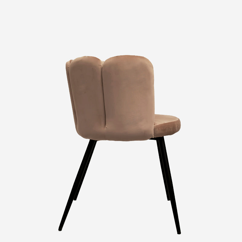 Chaise de salle à manger en velours Soul