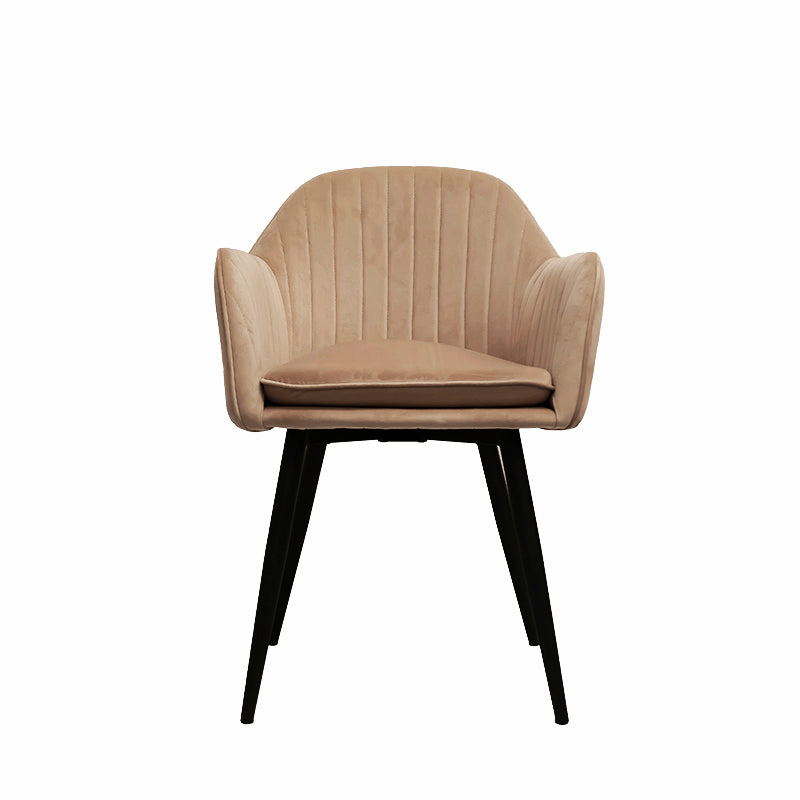 Silla de comedor terciopelo Velur-Beige