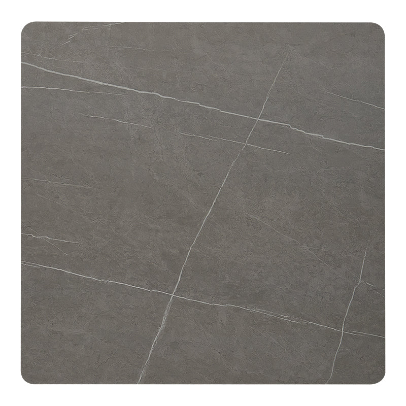 Mesa de bar alta base Shire 4 patas piedra sinterizada 70x70 - Vintahome
