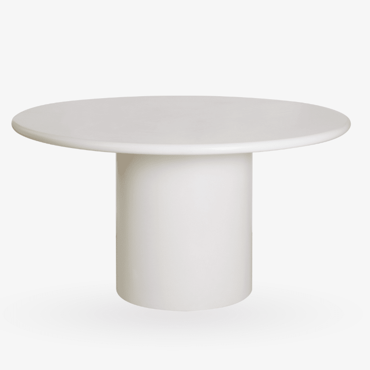 Mesa de comedor redonda Alba Lacquer 140 - Vintahome