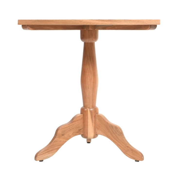 Table de bar carrée 70x70 Talo en bois d'acacia