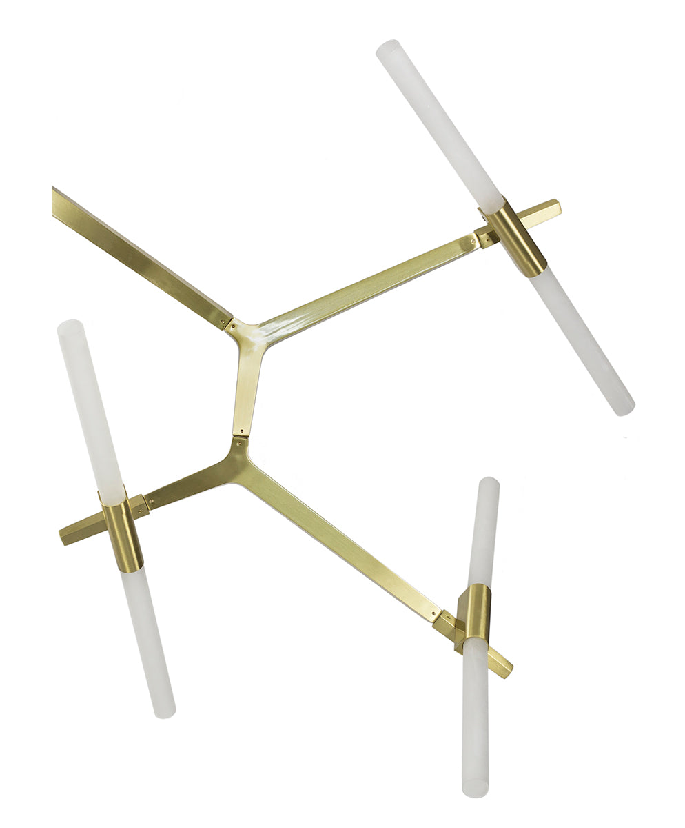 tubos de vidrio de aluminio y vidrio escarchado