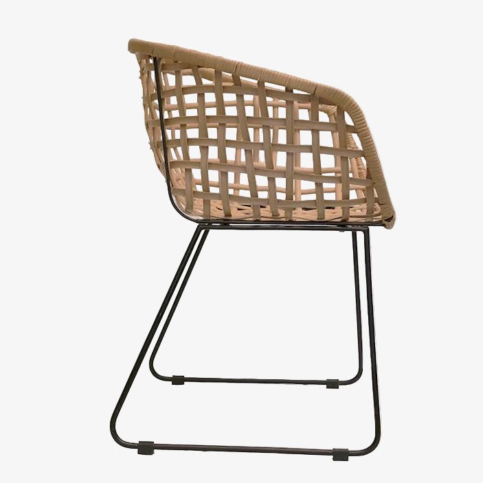 Pack 4 Silla Ratán acero Wilson - Vintahome