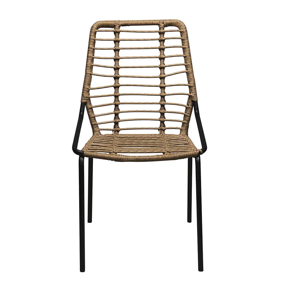 Comprar Silla de comedor de acero negro Thunder