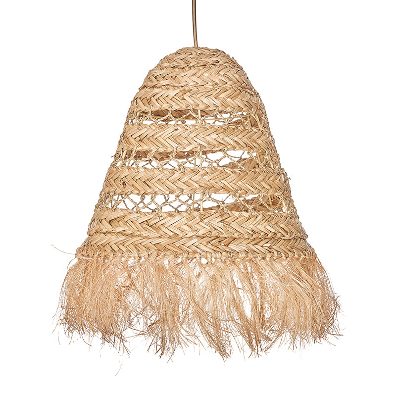 Lámpara techo seagrass natural Caroline