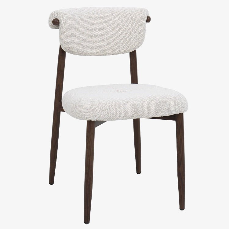Silla de comedor escandinava Lagem nogal - Vintahome