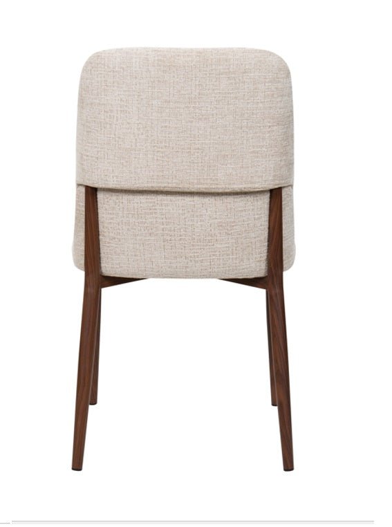 Pack 4 Silla de comedor nórdica Toulouse beige