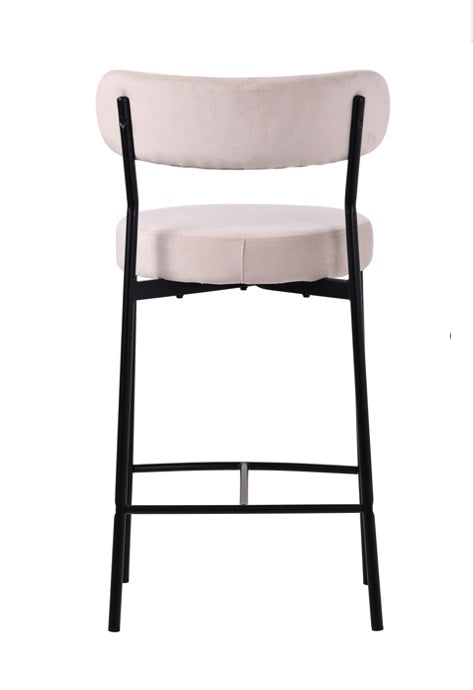 Taburete nórdico Matis Terciopelo 65cm