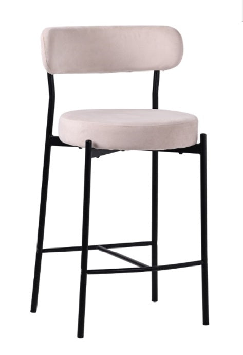 Taburete nórdico Matis Terciopelo 65cm
