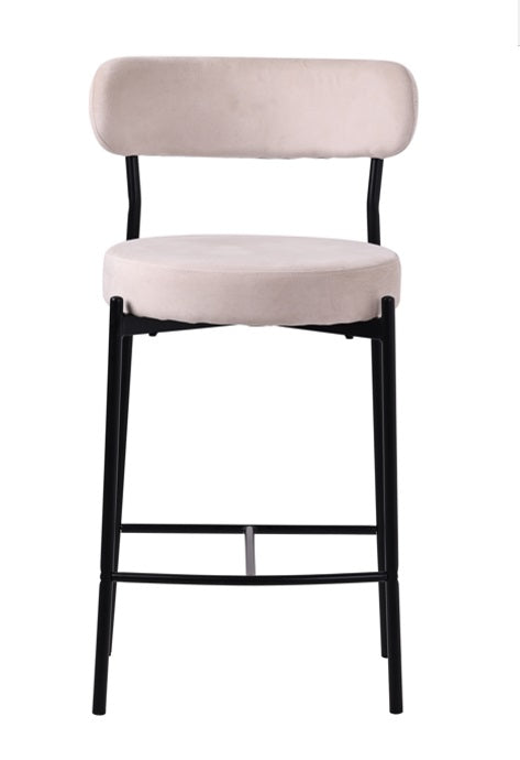 Taburete nórdico Matis Terciopelo 65cm