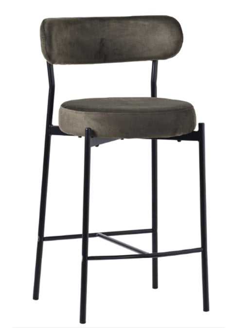Taburete nórdico Matis Terciopelo 65cm