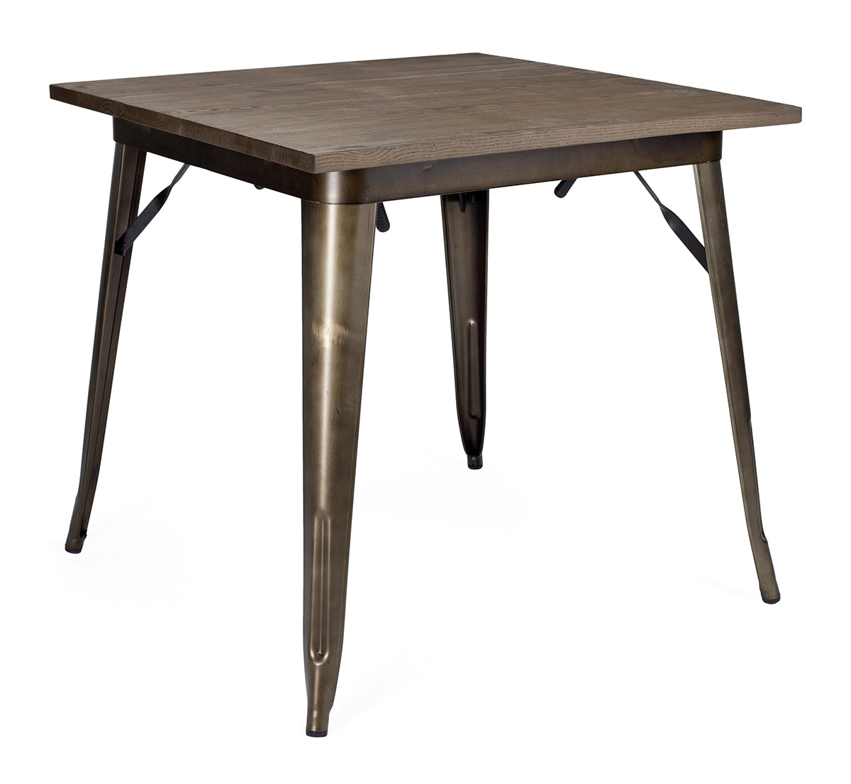 Mesa de comedor industrial 80x80 Tolux Plegable