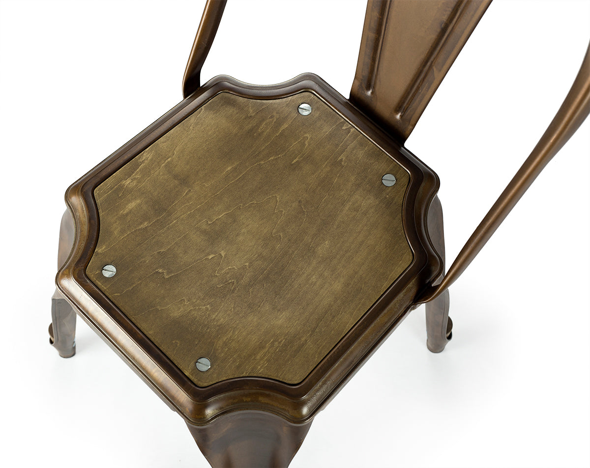 Silla Marays asiento madera