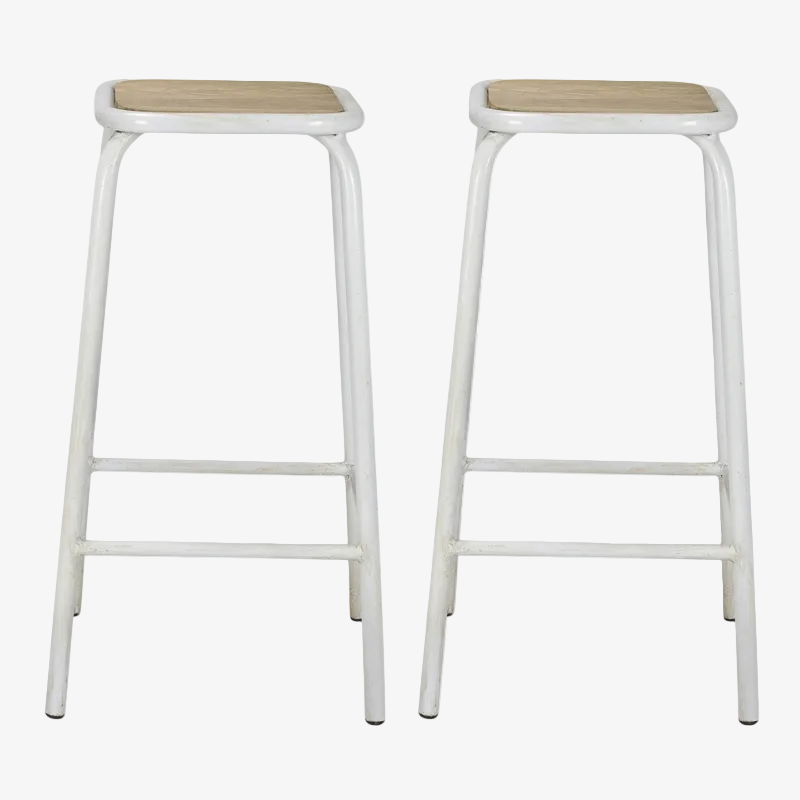 2 Pack Taburetes de bar vintage Manhatan - Vintahome