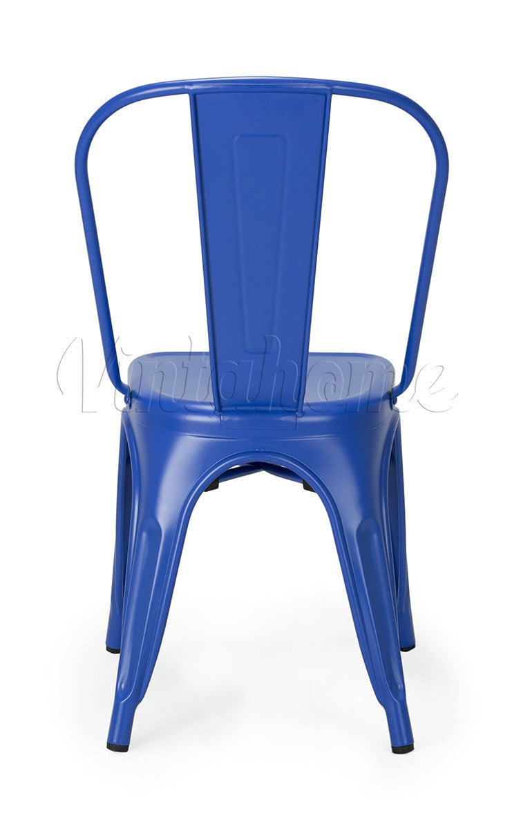 Silla Tolix Mate - Comprar silla de diseño azul
