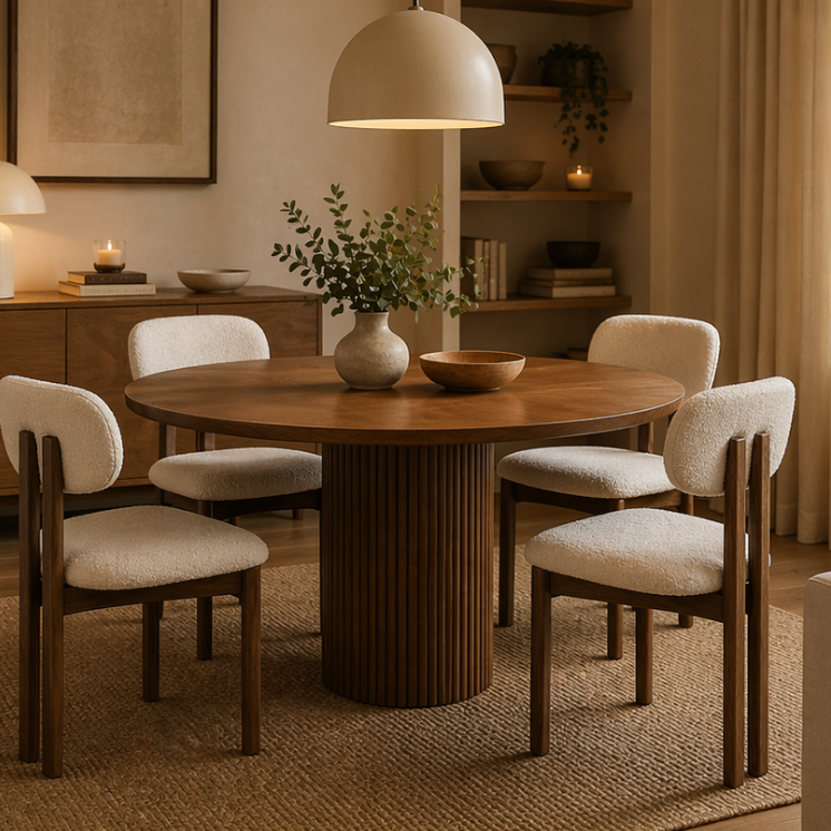 Silla de comedor Liberty boucle