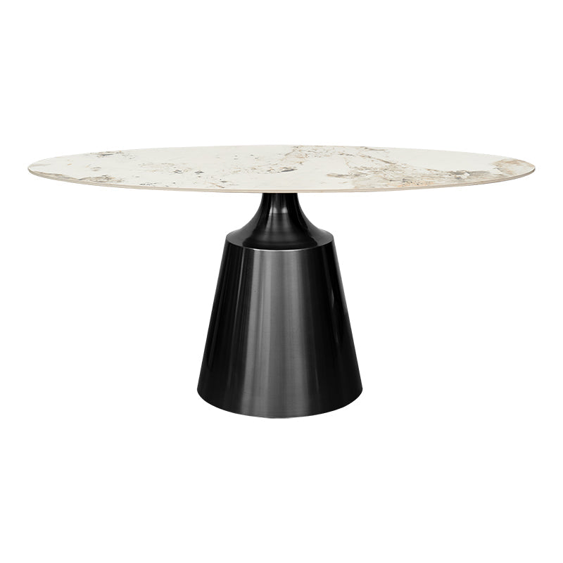 Mesa de Comedor Industrial Negra