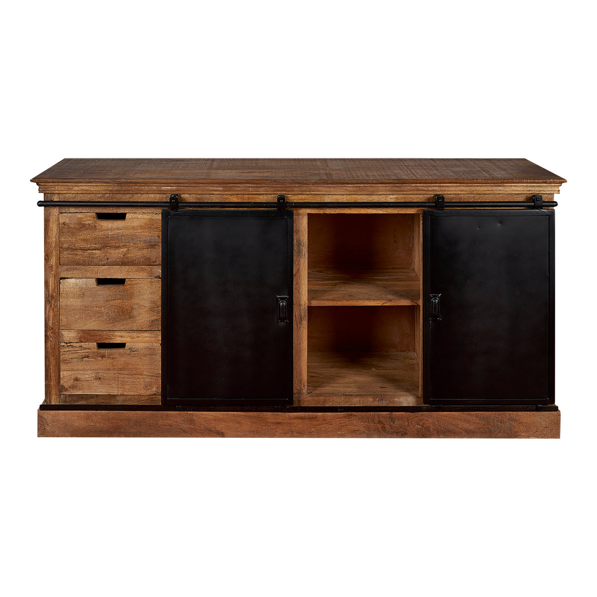 Aparador industrial madera y metal Melibea