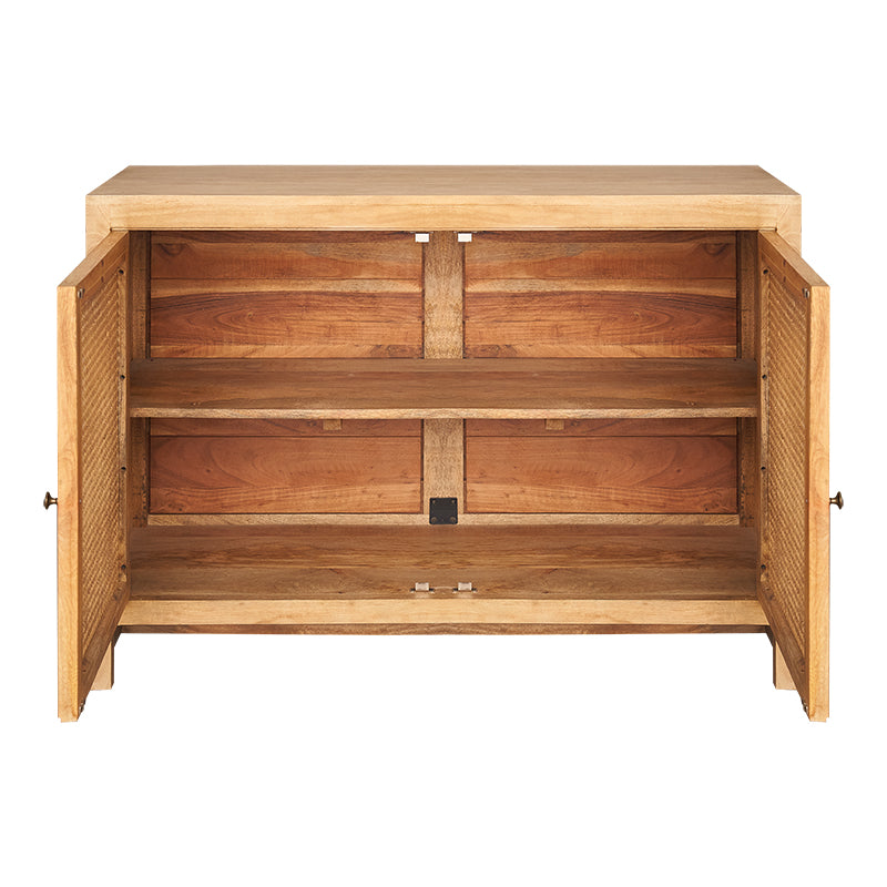 Aparador de madera de mango natural Kross 116x84x46cm