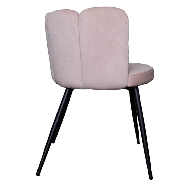 Chaise de salle à manger en velours Soul