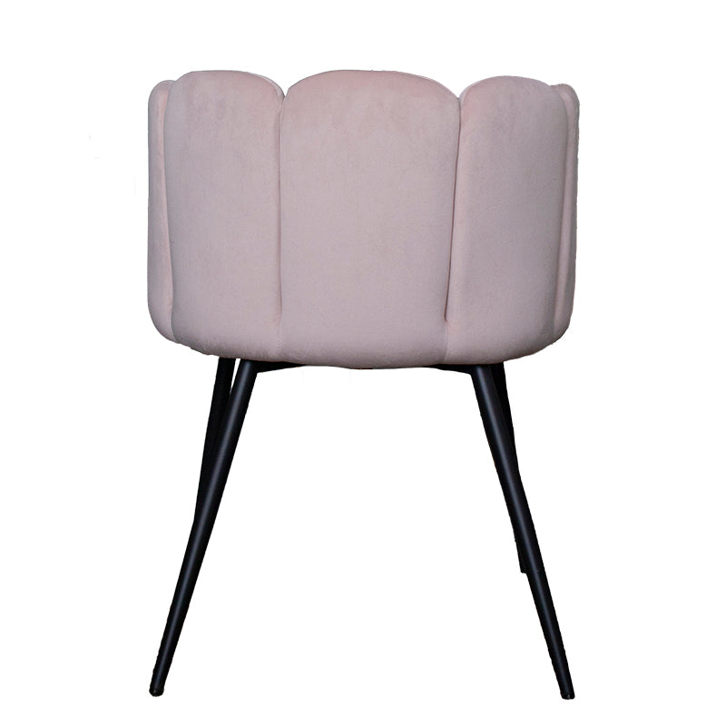 Chaise de salle à manger en velours Soul