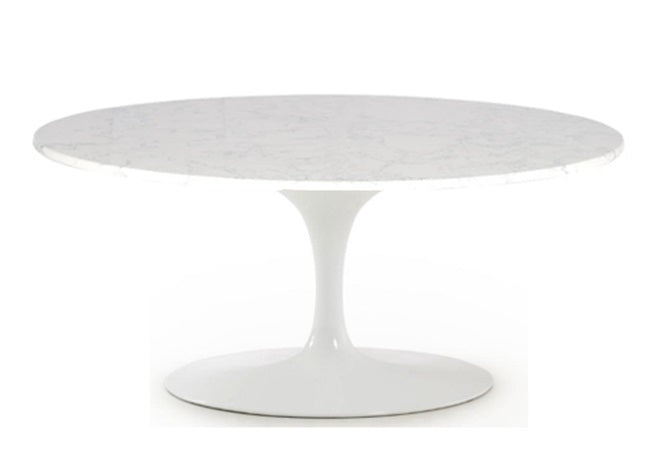 Table basse blanche Tuli