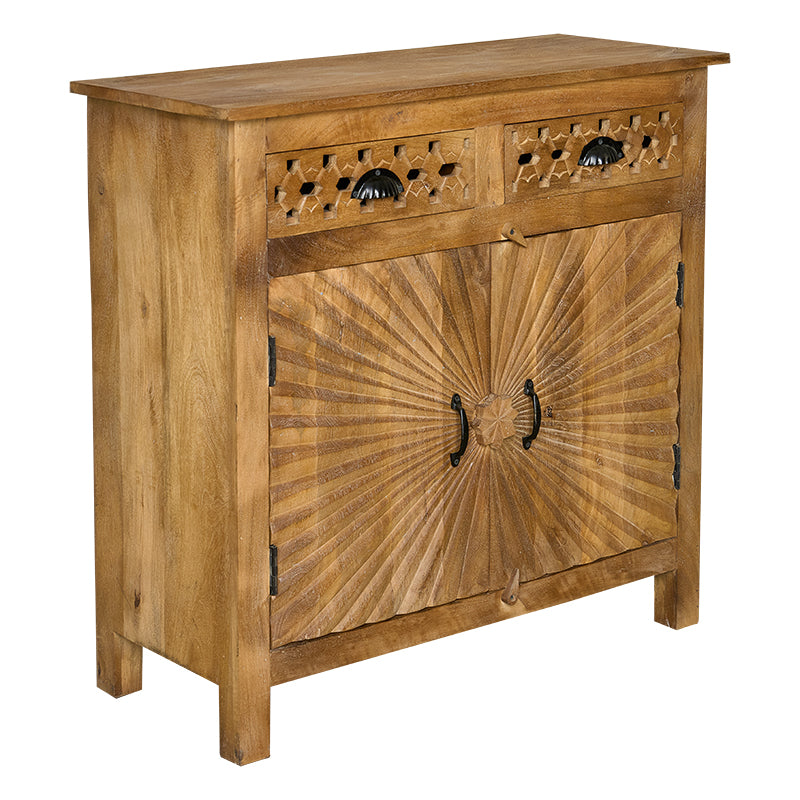 Buffet rustique en bois de manguier Santer