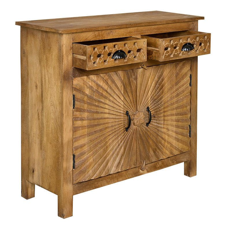 Buffet rustique en bois de manguier Santer