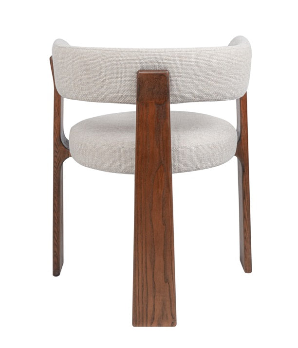 Silla de comedor con apoyabrazos madera fresno Moncayo
