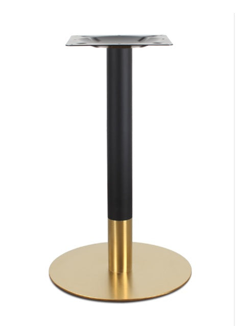 Base de mesa Inox-Titaneo oro negro 60 cm