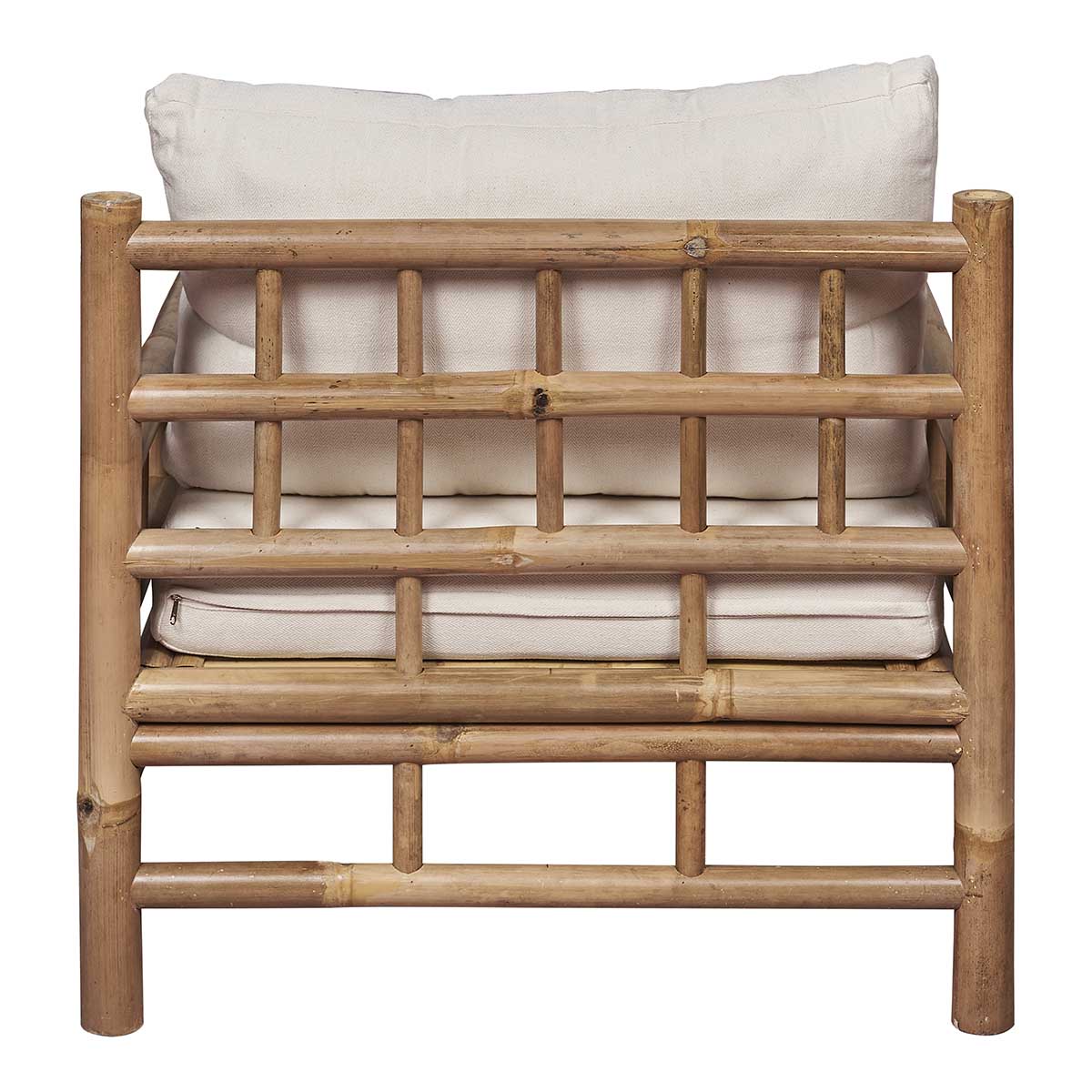 Poltrona de bambu Natural Marina 1 lugar 