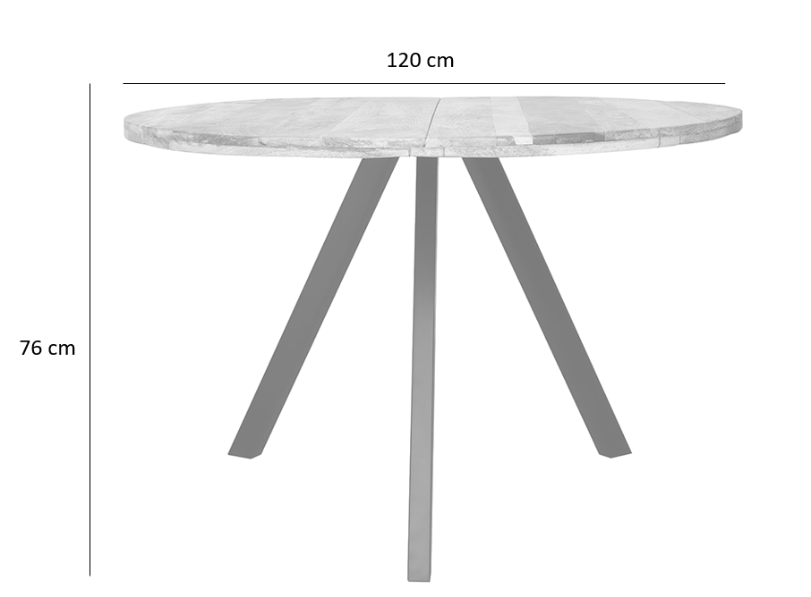 Mesas de comedor de madera vintage