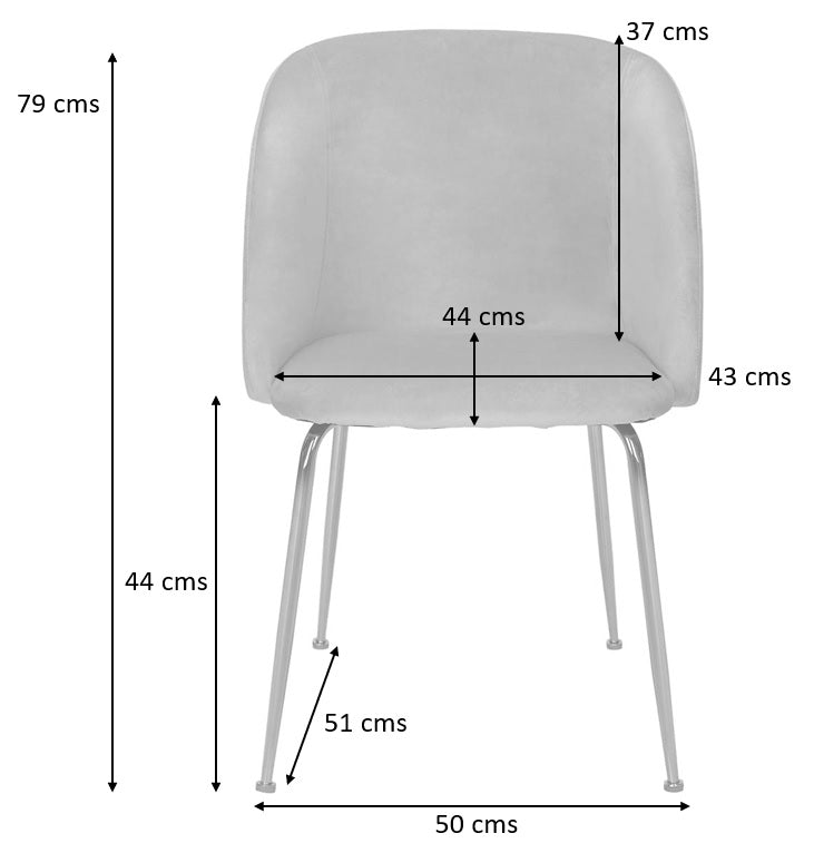 Chaise de salle à manger accoudoir métal doré velours moutarde Nela